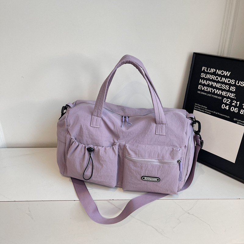 2025 nueva bolsa de viaje de gran capacidad para mujeres ligera separación seca y húmeda nadadora bolsa de equipaje de gimnasio portátil