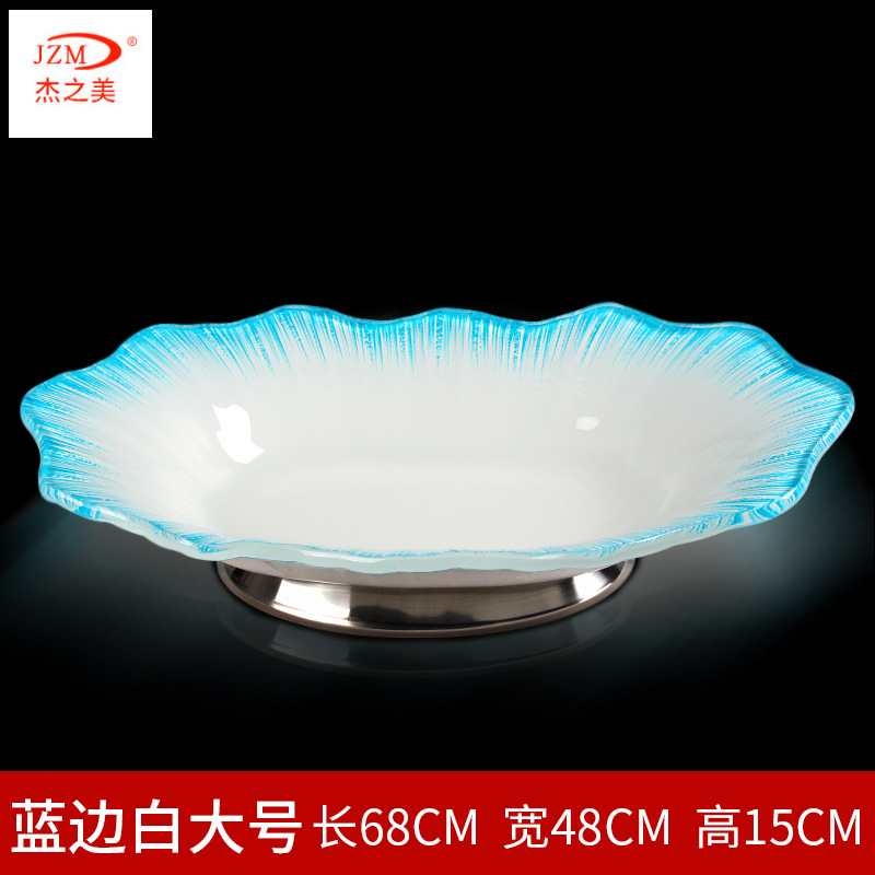 꽃 푸른 가장자리 큰