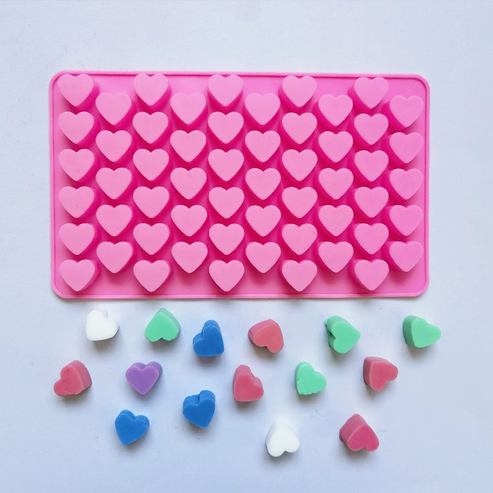 Силикон 55 Love Heart 410 шоколадная выпечка кондитерское печенье Маффин форма для торта десерт кухонные инструменты
