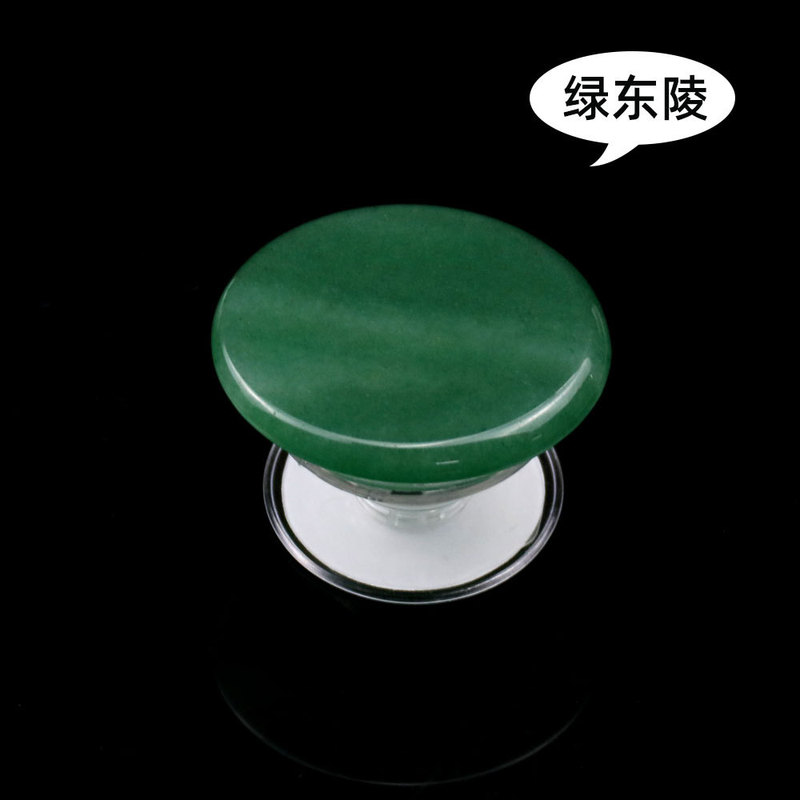 D9宝石携帯電話ホルダー折りたたみ伸縮可能天然玉水晶原石携帯電話エアバッグ携帯電話ホルダー|undefined