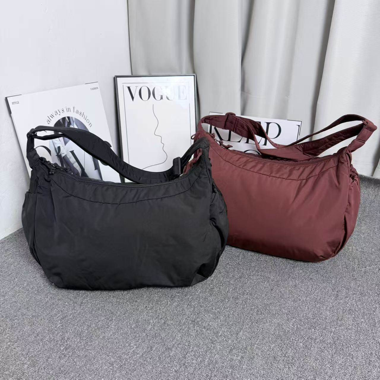 日系缘单常规实用空间大女装/挎包大容量百搭斜挎单肩包481663
