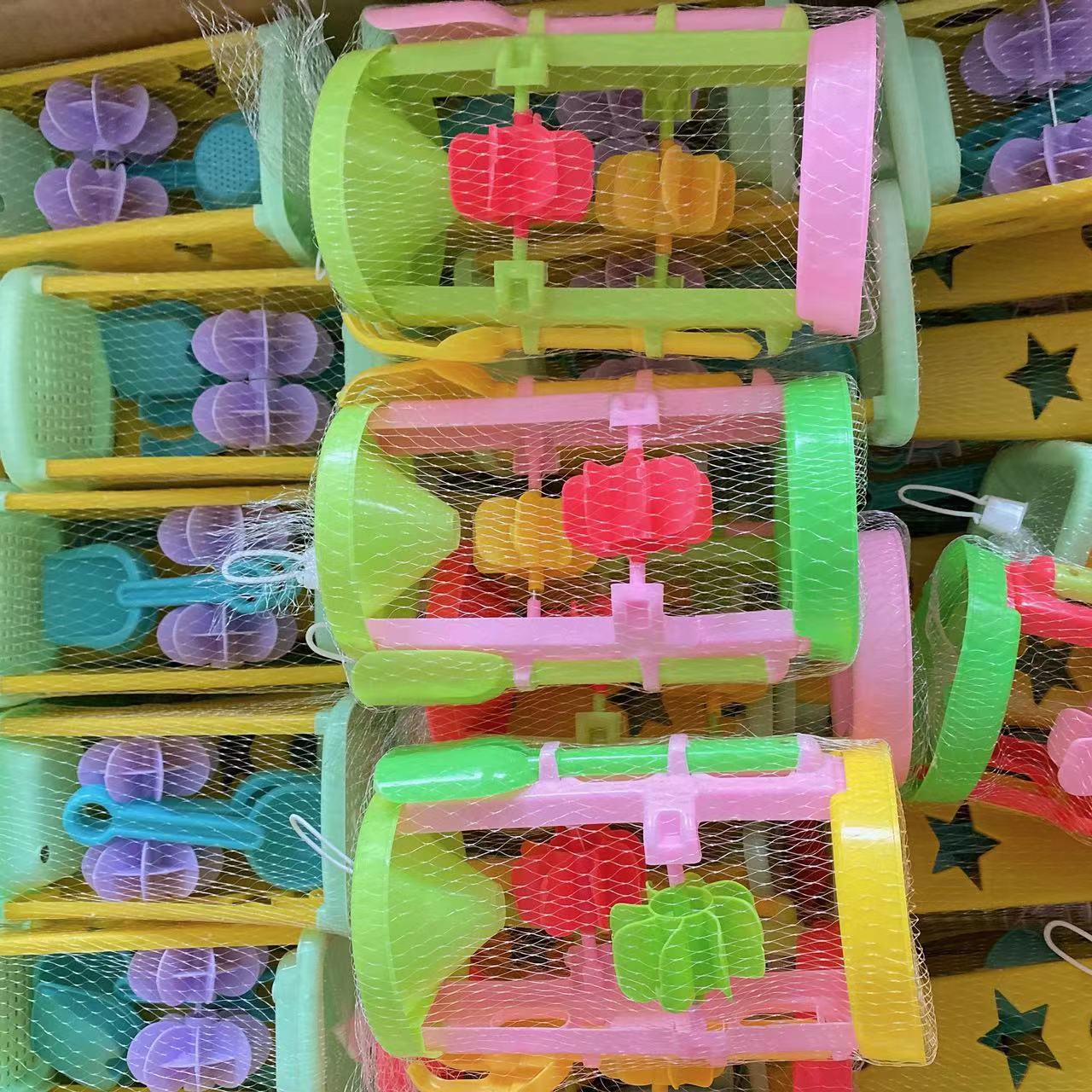 2 yuanes tienda juguetes de plástico reloj de arena herramientas de arena para niños pala traje juguetes de playa al por mayor transferencia de música jugando agua