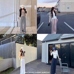 YUYUREAL soft2.0 舒适早秋 320轻氧莫代尔糯糯针织裤