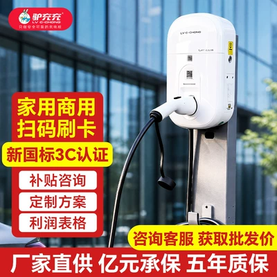 Luzhuchong New Energy Electric Vehicle Charging Station Sharing Scan-To-Connect Outdoor Home Use 7Kw Charging Gun Byd (Elektrikli avtomobil şarj stansiyaları) - 1za7-10-column-type