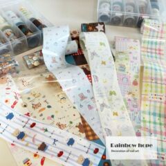 美しい風の漫画のイラストのネイルの転写紙のかわいいつなぎの落書きの風は甲のネイルシールのネイルアクセサリーを着ます。