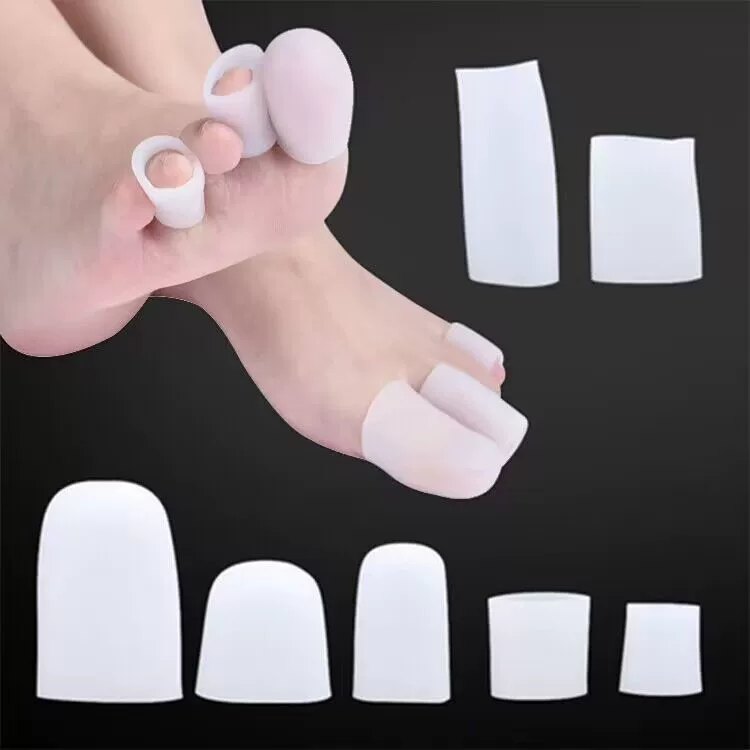 Мужской и женский противоизносный защитный чехол для пальцев ног, силиконовый носок варуса, перекрывающийся, изгиб ног, шлифовка, облегчение боли, мозоли, тонкий стиль