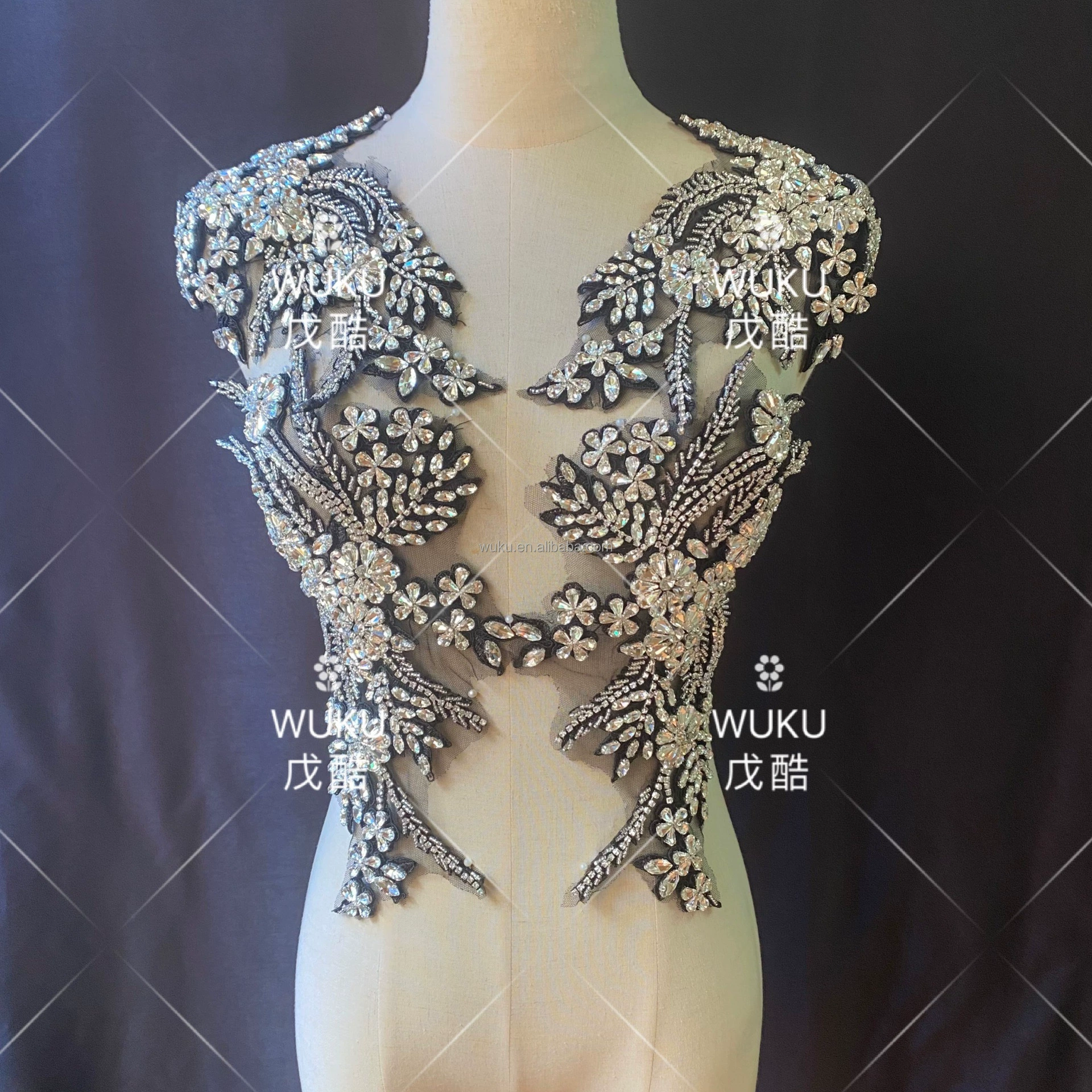 戊酷 Lace свадебное платье, наклейка, 18×30см