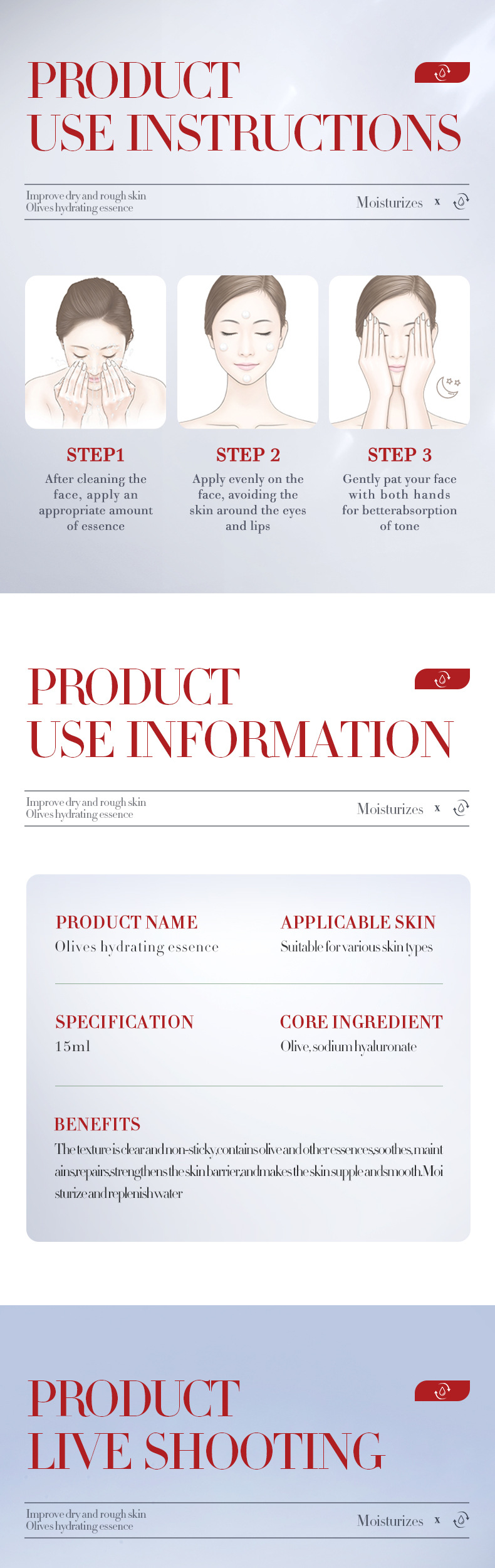 SADOER All English Fruit Flavor essence Liquid Moisturizes and refines pores to improve acne marks_voghion.com