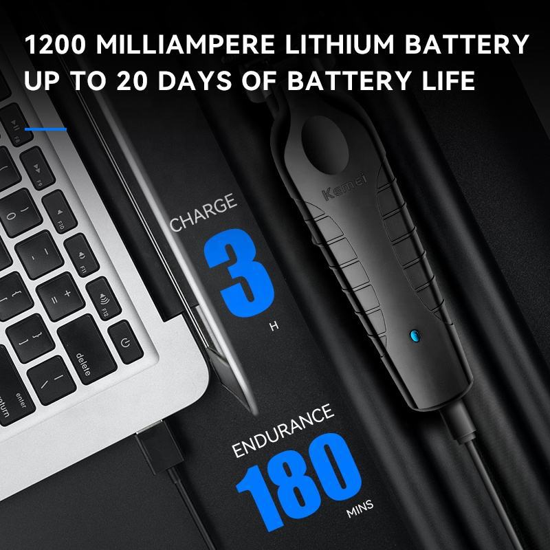 Kemei cortadora de cabello eléctrica KM-2299 cortadora de cabello eléctrica USB cabeza de aceite talla cortadora de cabello