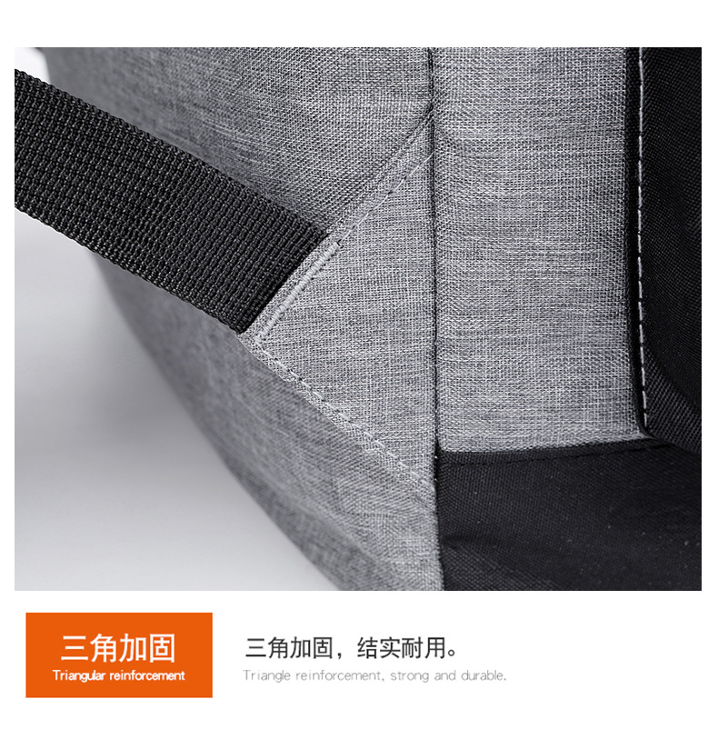 Wholesale of new fashionable, simple and large-capacity shoulder bags, business commuting and casual backpacks, nylon fabric computer backpacks undefined