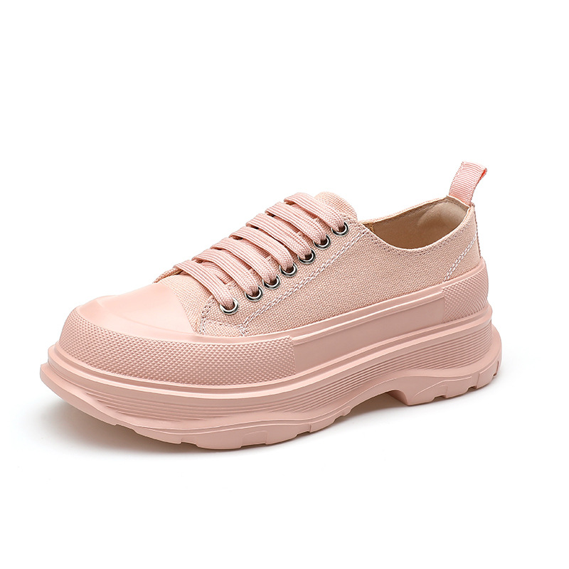 Rodis Canvas neue Frühlings- und Herbstsportstudenten weiße Schuhe, Live-Online-Damenschuhe_voghion.com