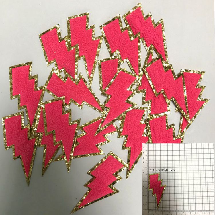 21 # 로즈 레드 라이트닝 * 접착제 * 라운드 하트 * 웃는 얼굴 사랑