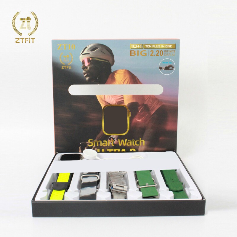 Smart Watch Zt-10 Huaqiangbei S9Ultra2 Smart Island Wireless Charging Set Nylon Marine Strap Wholesale Smart Watch Zt-10 Huaqiangbei S9Ultra2 Smart Island Wireless Charging Set Nylon Marine Strap Wholesale