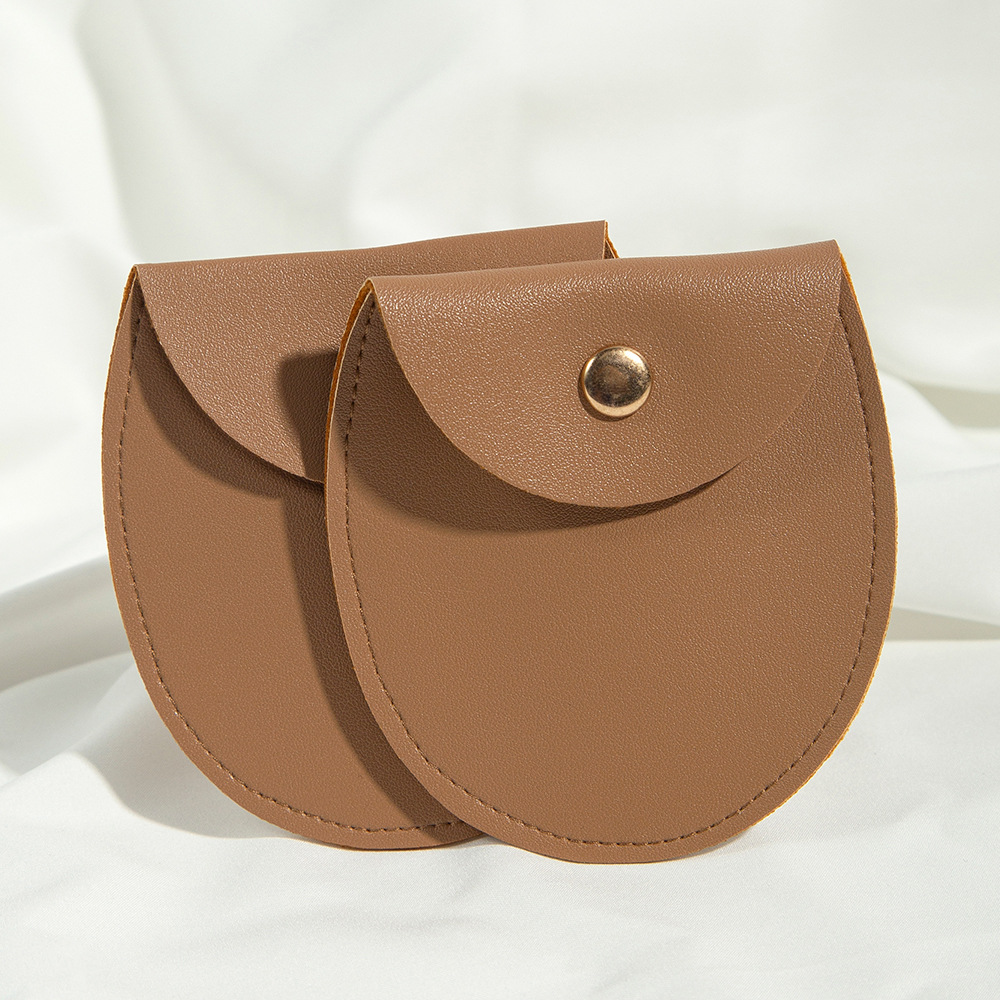 1 Piece Pu Leather Simple Style Daily Solid Color Jewelry Packaging Bags display picture 16