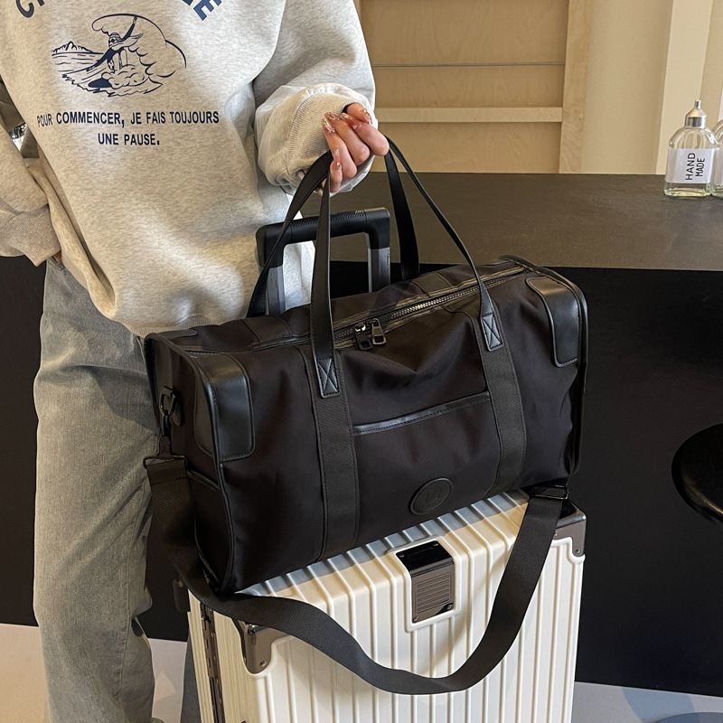 Bolsa de viaje para hombres y mujeres, bolsas de mano impermeables de tela Oxford, bolsas de fitness, bolsas de equipaje de viaje de gran capacidad, bolsas deportivas