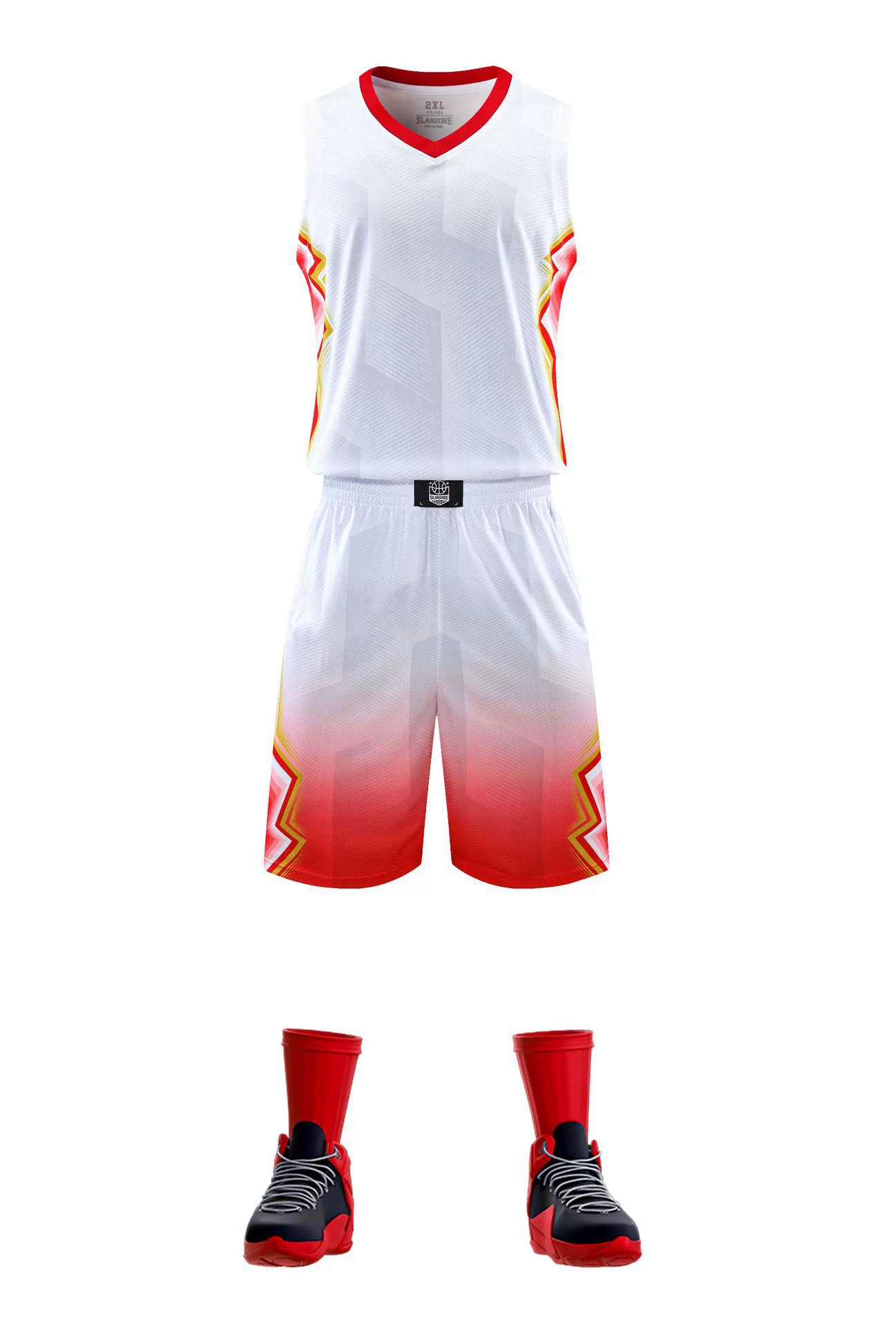 Basketball basketball uniform for training, gradient