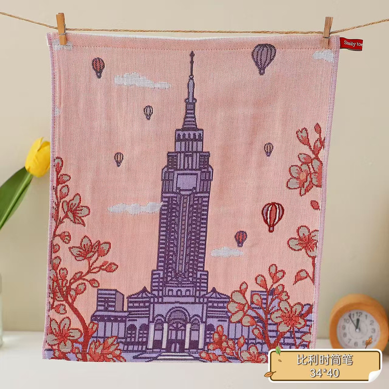 Pure Cotton Face Towel Cross-Border Wholesale Source Factory World Attractions Gauze Towel Jacquard Type a Cotton Large Square Towel Pure Cotton Face Towel Cross-Border Wholesale Source Factory World Attractions Gauze Towel Jacquard Type a Cotton Large Square Towel