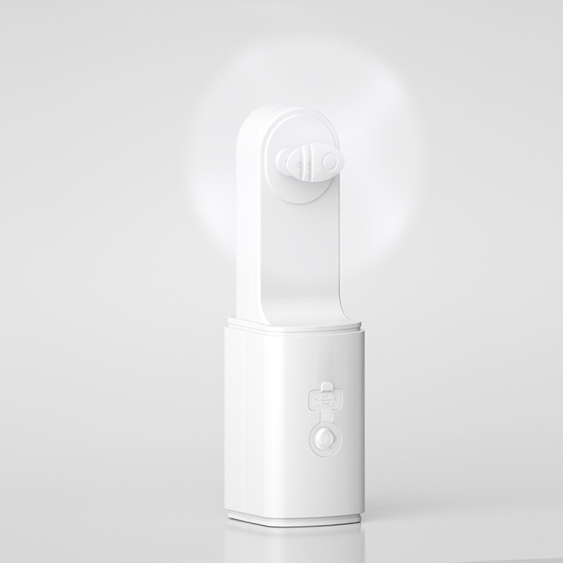 2024 nuevo ventilador de verano USB portátil mini multifuncional con atmósfera luz de noche regalo en stock