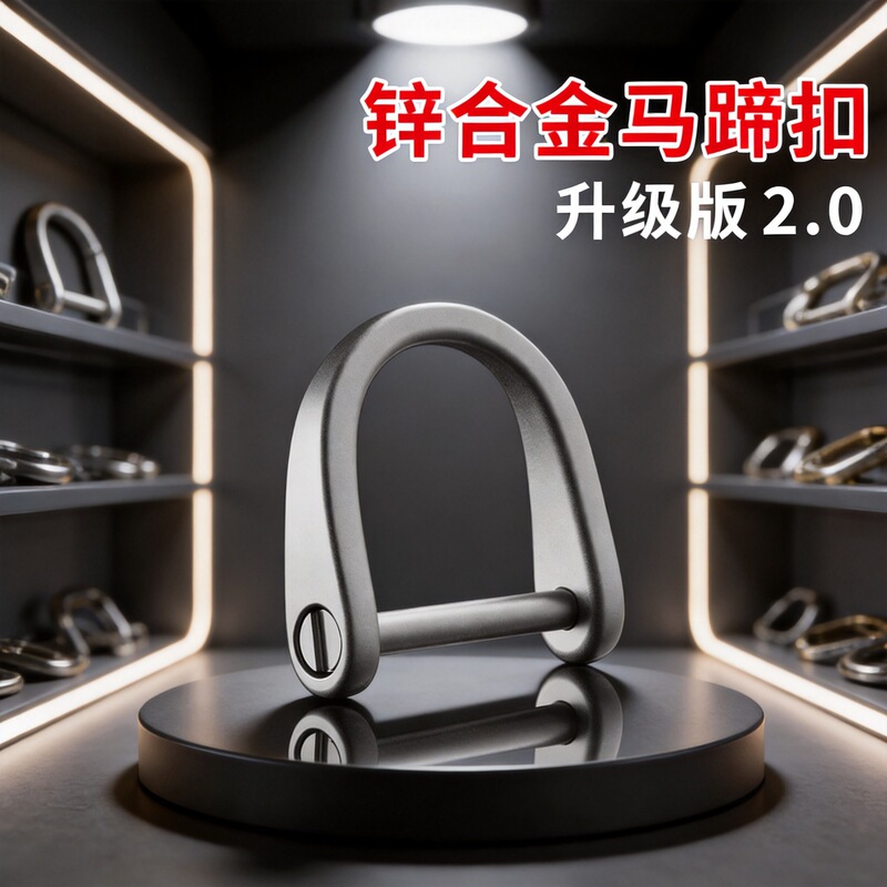 Direct sales from the source factory: horseshoe buckle car keychain pendant, DIY accessories, detachable D buckle, available for wholesale Direct sales from the source factory: horseshoe buckle car keychain pendant, DIY accessories, detachable D buckle, available for wholesale
