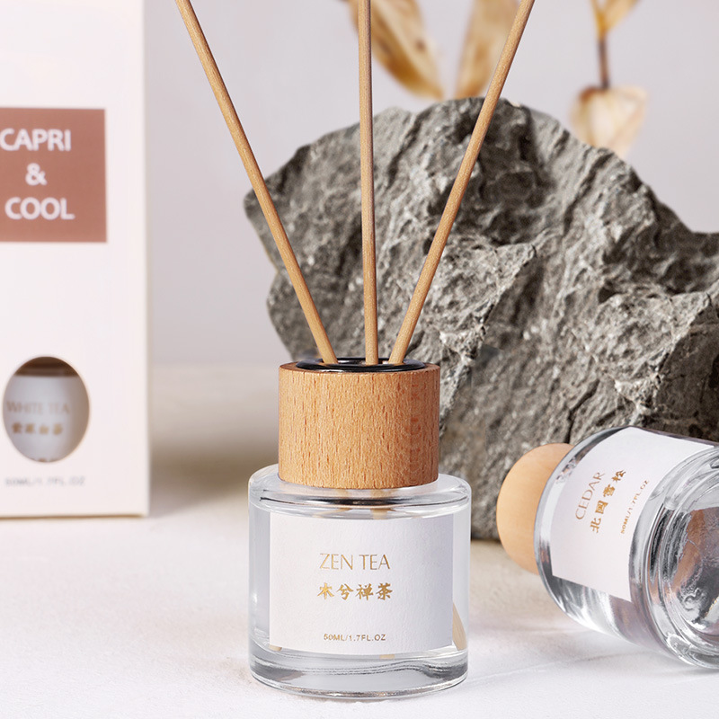 Aromaterapia libre de fuego aceite esencial hogar Decoración interior fragancia duradera inodoro desodorante ambientador en stock generación pelo