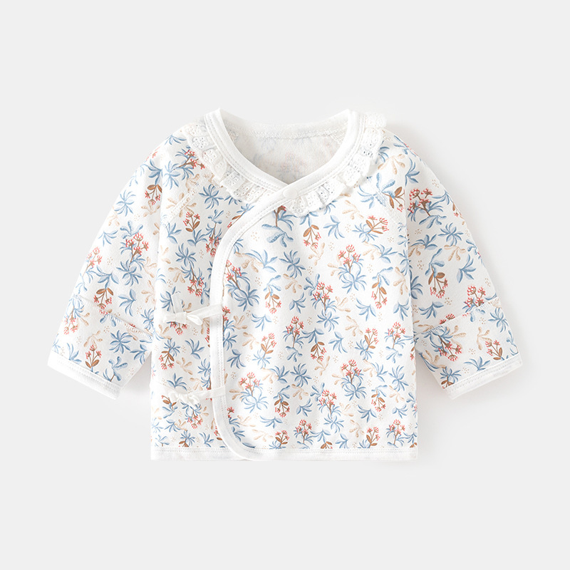 흰색(꽃무늬 조류 반 뒷면)