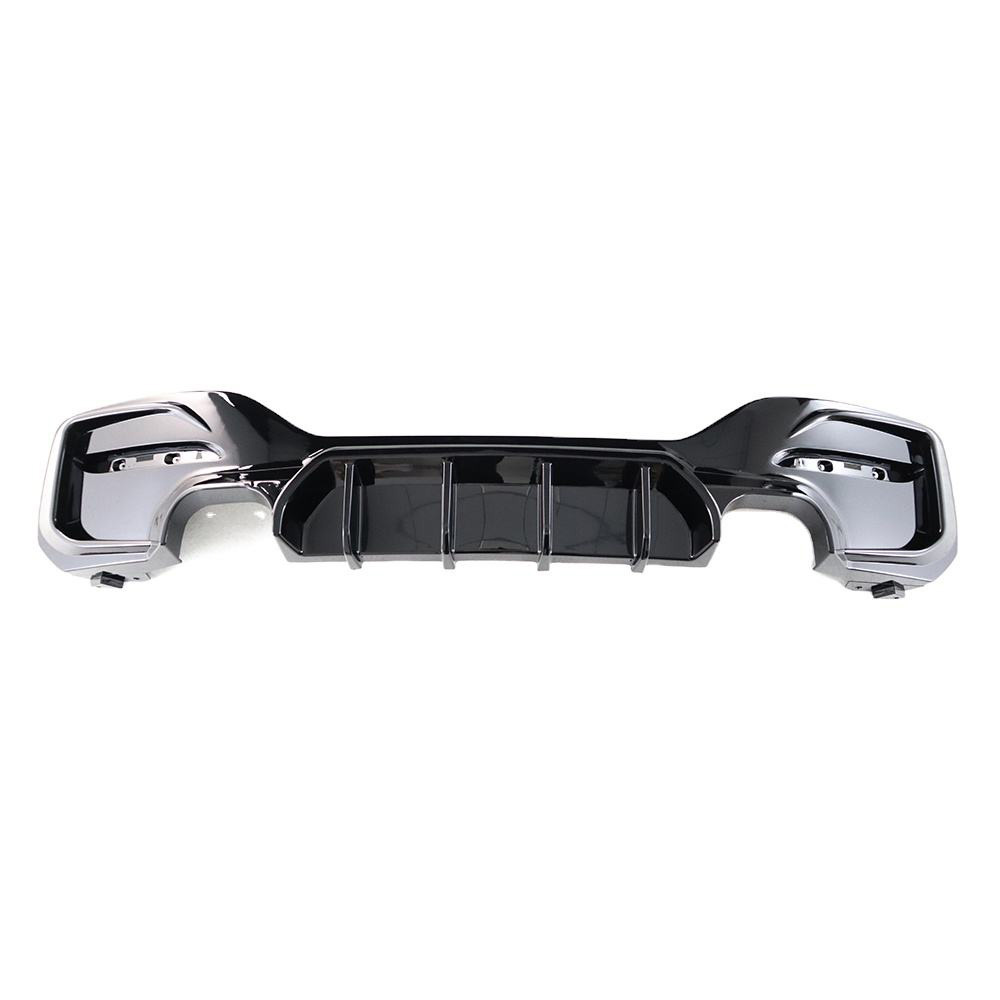 Suitable for BMW 1 Series F20 rear lip with lights, square light car modification rear spoiler tail lip parts for 15-19 models