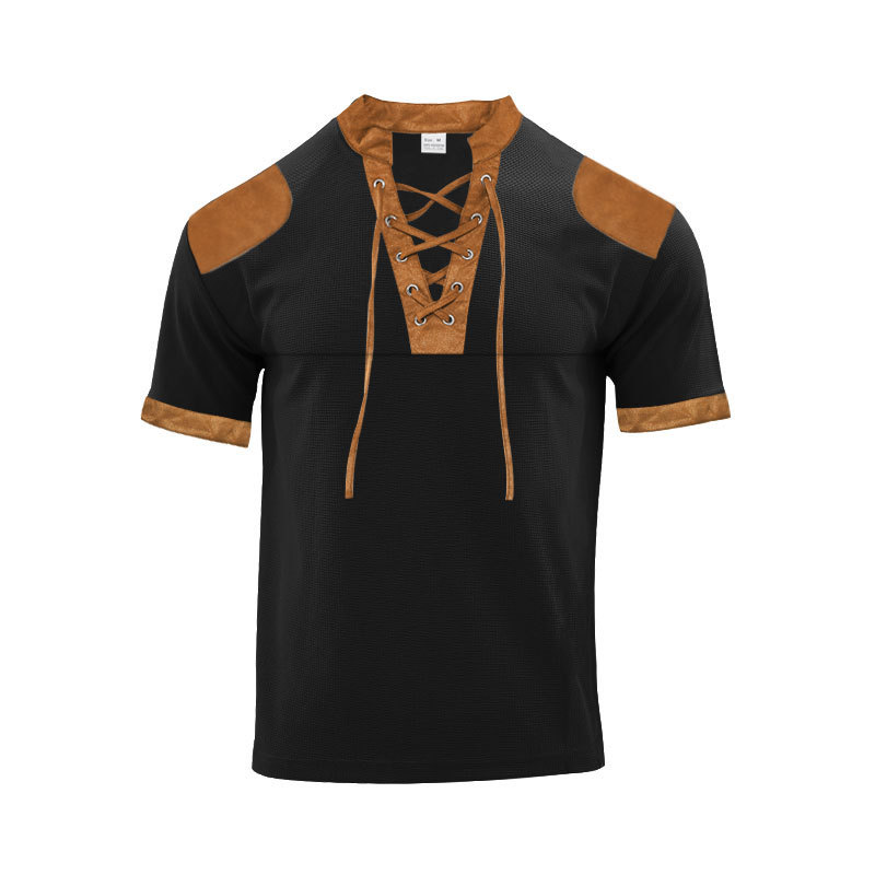 385g Weight Short Sleeve Sleeve Length Polyester Fabric Type Shorts Sets Sets Type 2 Pieces Set Quantity Casual Occasion Turndown Neckline Regular Fit Fit Type Color Block Pattern Summer Season Men's Gender Simple Style Style Men's Color Block Simple Style Turndown Short Sleeve Regular Fit Men's Sets 36