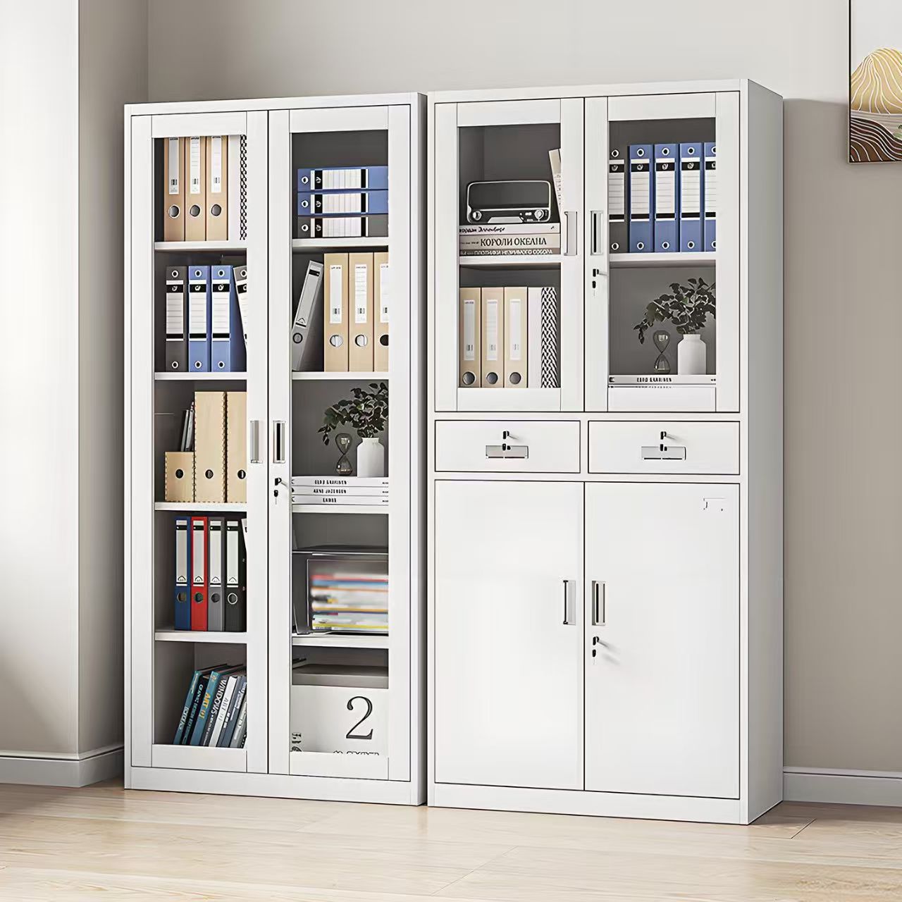 Factory direct supply of metal cabinets, office filing cabinets, document storage cabinets, steel file cabinets with locks, low cabinets, and lockers