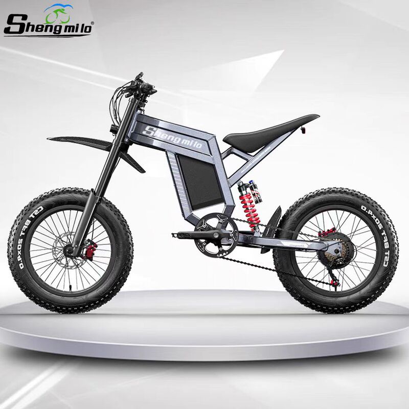 Downhill Off-Road Power-Assisted Mountain Bike 500W Motor Speed 45Km Travel 90Km Aluminum Alloy Front and Rear Shock Absorbers