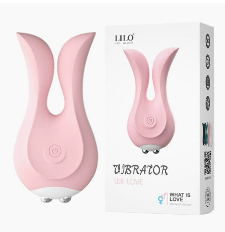 Вибратор Laile AV Stick серия — USB-зарядка, силикон, мультитемпа