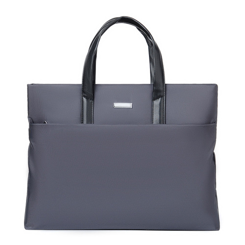 Man's Large Capacity Business Polyester Laptop Handbag Direct from Manufacturer Simple Waterproof Lightweight Briefcase