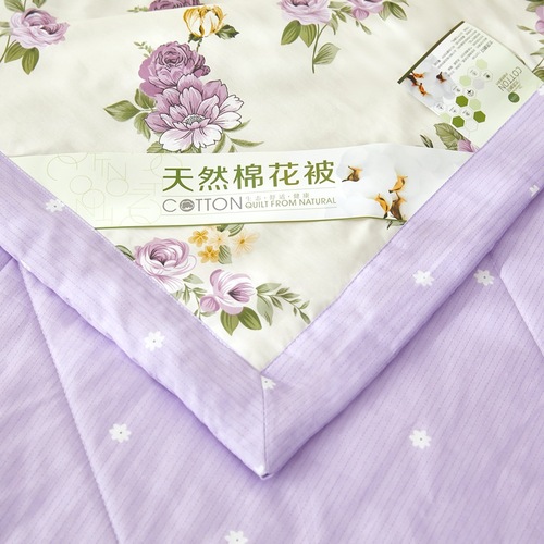 Class A cotton summer quilt inside and outside 100% Xinjiang cotton air conditioning quilt pure cotton single and double children's thin quilt washable