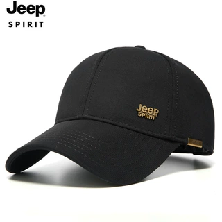 一件代发JEEP SPIRIT帽子男士秋冬季加绒棒球帽休闲鸭舌帽CA0363