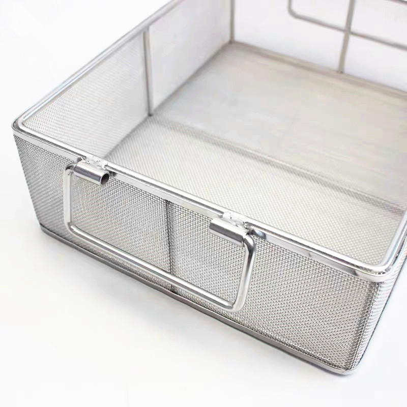 生产加固定把手304网筐    各种材质网架