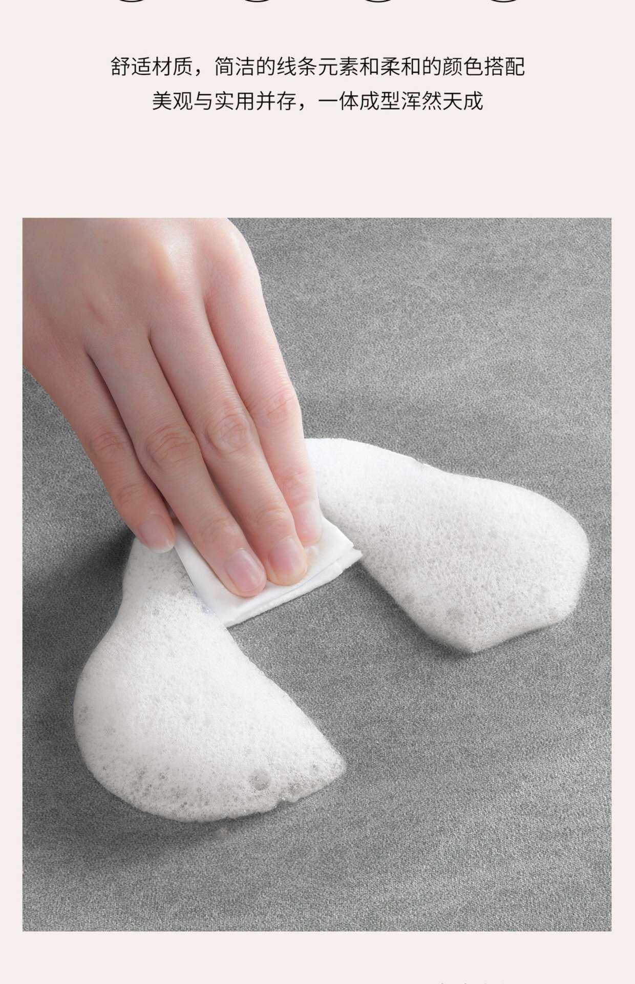 Makeup Room Bathroom Diatomaceous Earth Absorbent Mat, Non-Slip Quick-Dry U-Shaped Mat for Bathroom Entrance and Toilet