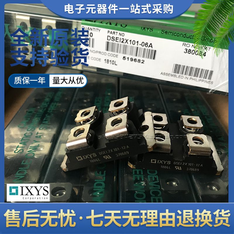 原装正品艾赛斯快恢复二极管DSE12X101-12A  DSEI2X31-12B