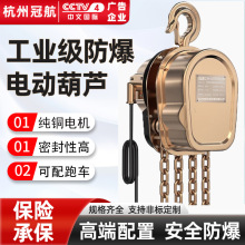 防爆电动葫芦 IIB防爆葫芦油气矿场用2级三级四级防爆电动葫芦