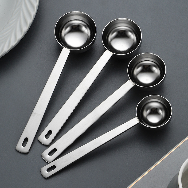 Edelstahl Kaffeelöffel Als Kleiner Messlöffel Zum Backen_voghion.com