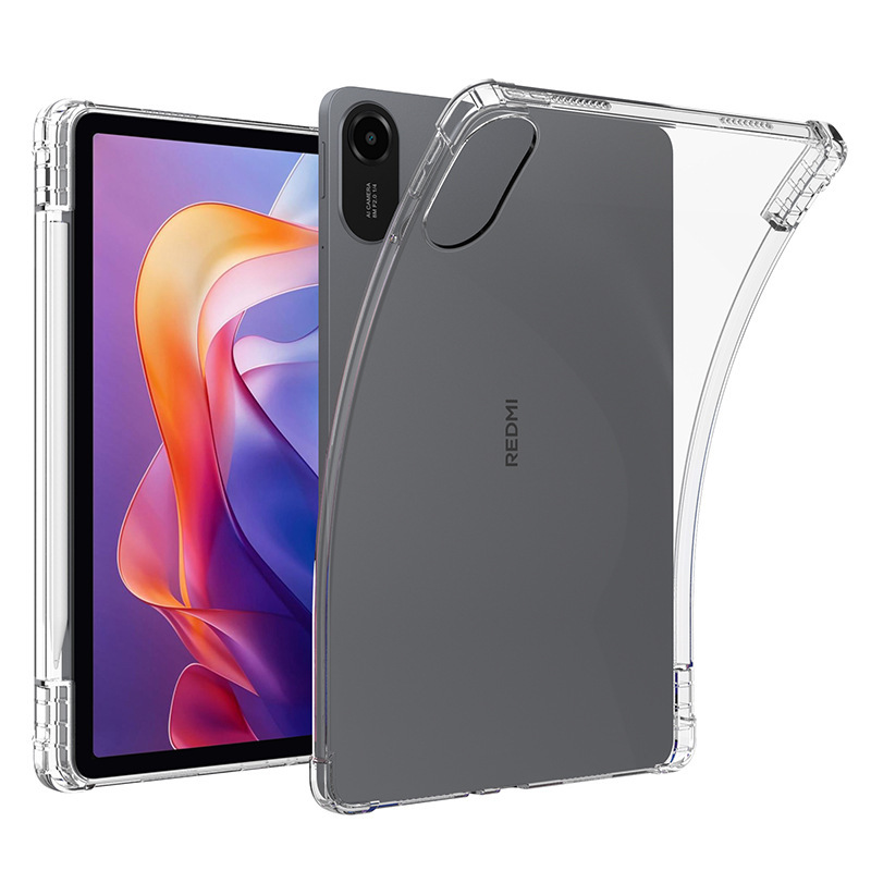 适用红米Pad2气囊防摔透明带笔槽保护套 REDMI Pad2 11 2025TPU壳|undefined