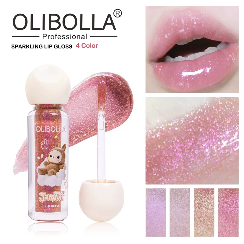 Блестящие ногтевыеSequins? Wait translation: "Shiny nail sequins, lip balm, lip gloss, long-term effect, intense hydration, plump lips effect, mirror effect" Translate properly: