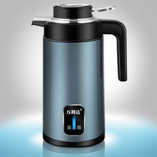 跨境批發電熱水燒水壺家用耐用大容量不銹鋼內膽自動斷電保溫水壺