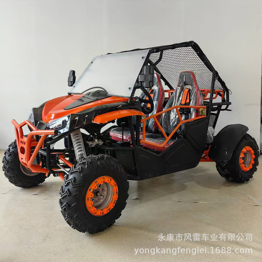 Vehículo UTV Todo Terreno 230cc de Hierro y Plástico con Transmisión por Eje para Montaña image 3
