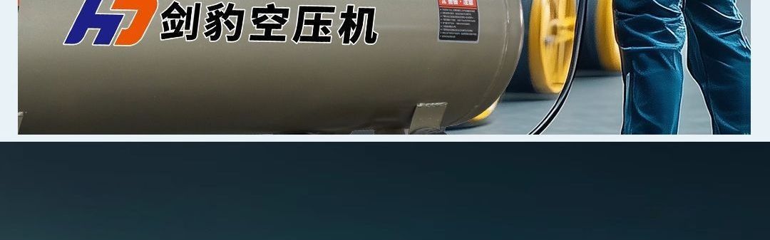 Industrial-grade air compressor, large 380V high-pressure air pump, 220V small air compressor, auto repair and painting air pump