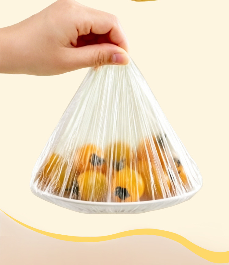 Hanging Fresh-keeping Film Cover Disposable Food-grade Fresh-keeping Bag with Elastic Band Household Bowl and Plate Cover Box Set