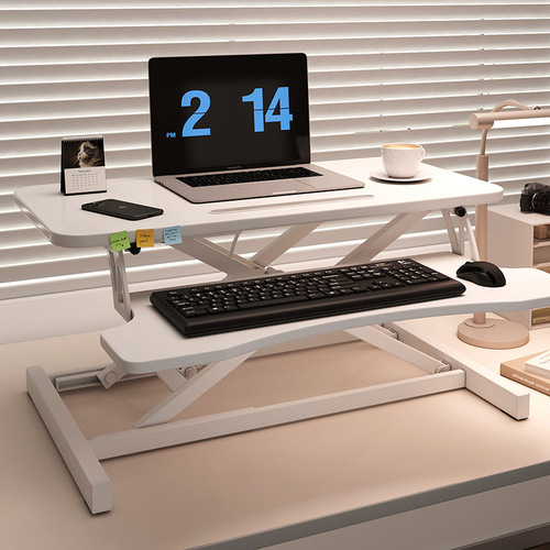 Standing desk liftable folding workbench computer desk desktop notebook tabletop heightening bracket dormitory