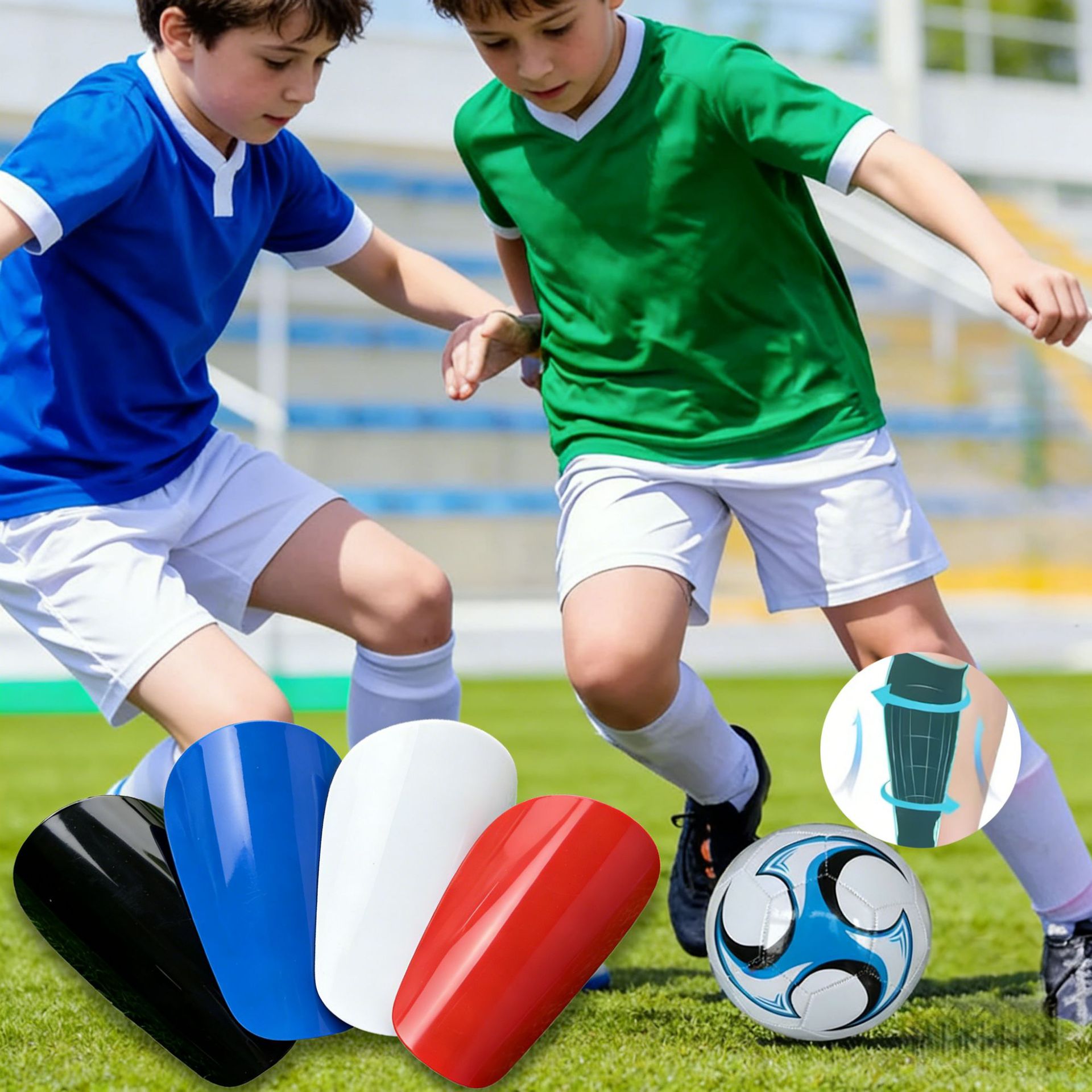 Transfronterizo mini mini maestro de fútbol pierna Amazon fijo tibial placa de inserción para adultos niños mayorista
