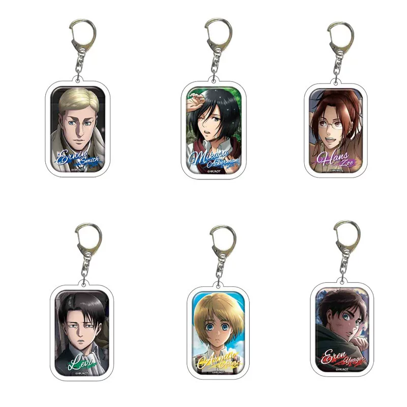 Pendant, comics, double-sided acrylic keychain, bag decoration