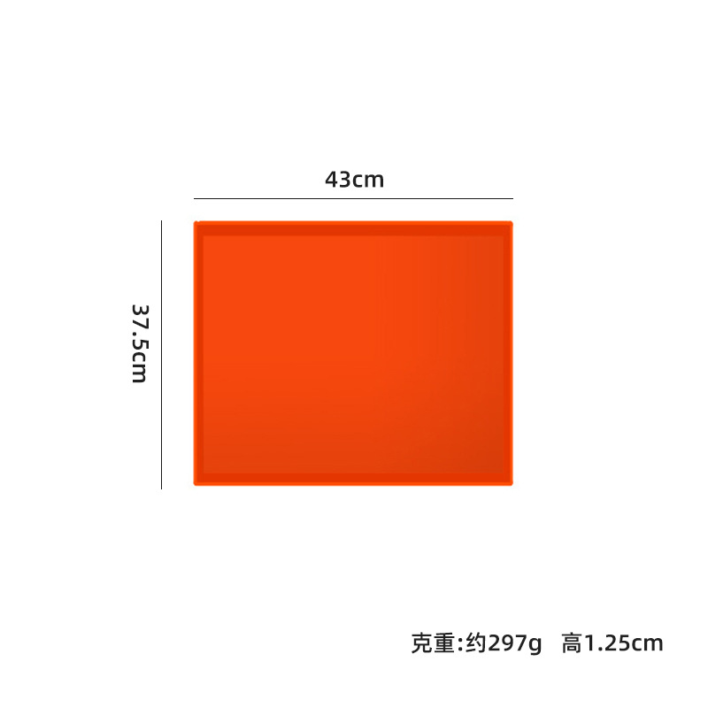 Transfronterizo dedicado horno de barbacoa horno de silicona estera bandeja de hornear estera protectora al aire libre camping de alta temperatura de silicona resistente a la barbacoa estera