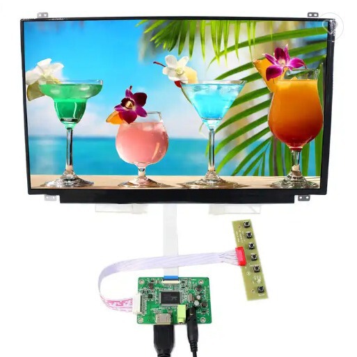 15.6inch Lcd Screen Ips Display 1920X1080P Screen Advertising Machine Driver Board Decoding Board Set