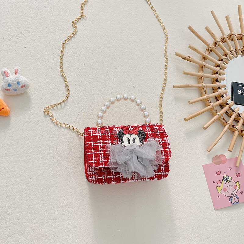 2022 nuevos niños pequeños bolso niñas lindo internet celebridad bolsa de mensajero occidental princesa de dibujos animados de moda bolso de los niños